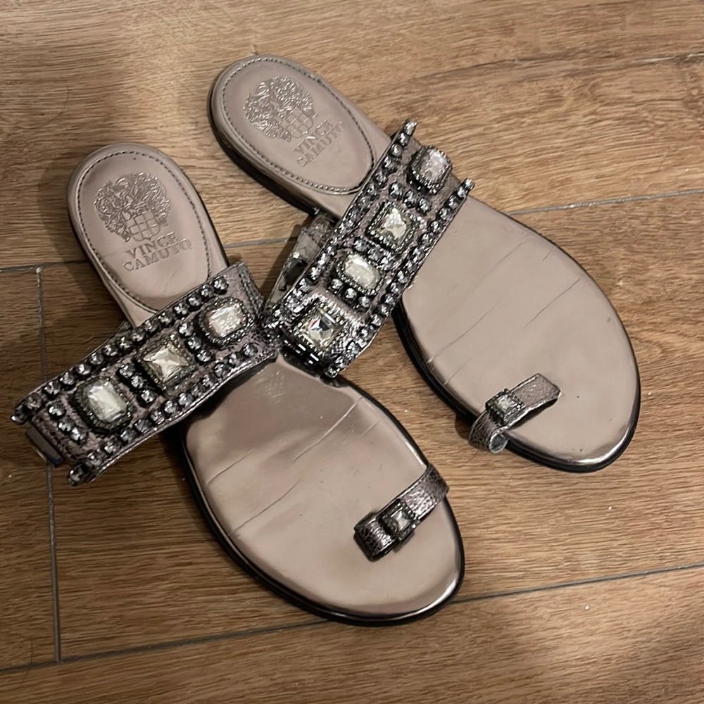 Vince Camuto rhinestone sandals